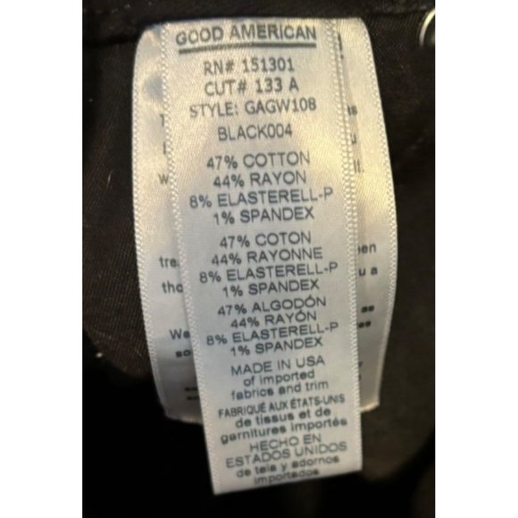 Good American Good Waist Skinny Jeans Size 2/26 - Picture 5 of 10